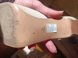 Zapatos de novia beige talla 39