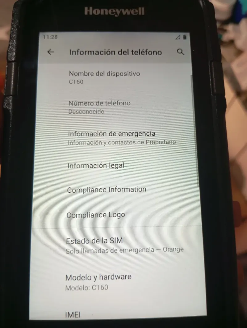 Honeywell PDA Negra afbeelding 3