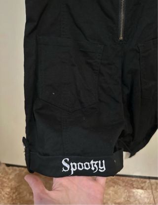 Peto corto negro Nightmare Before Christmas