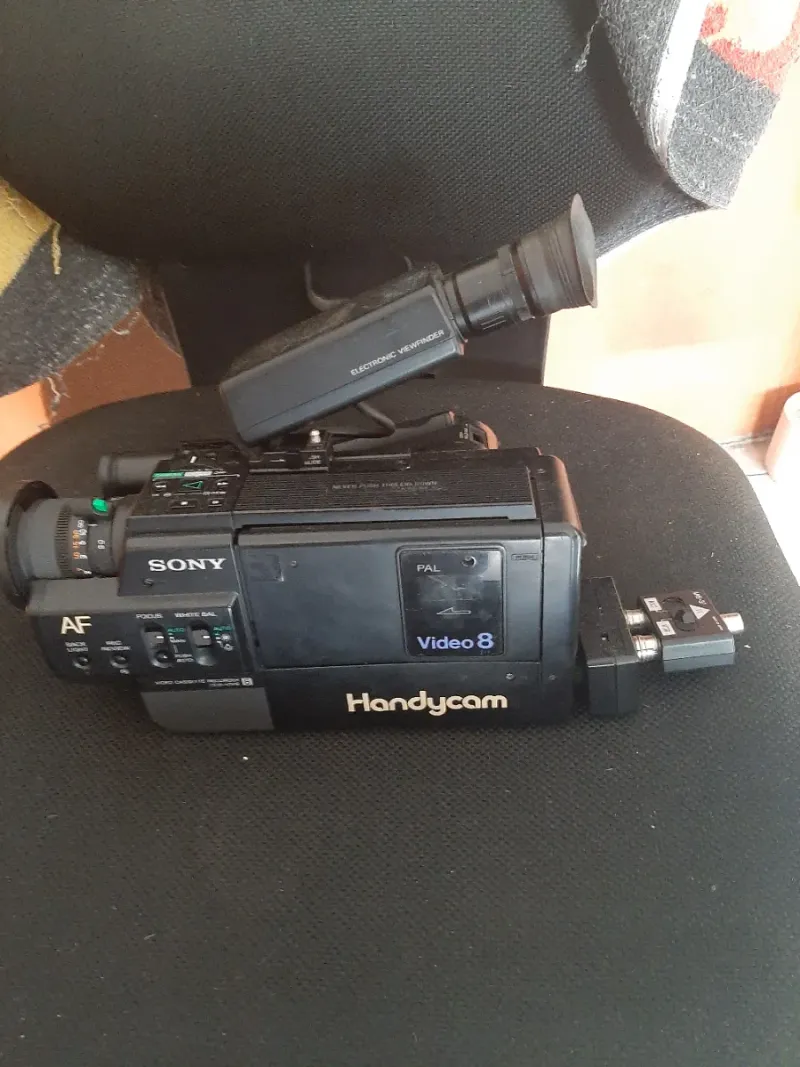 Sony Handycam Video 8,con todos los cables