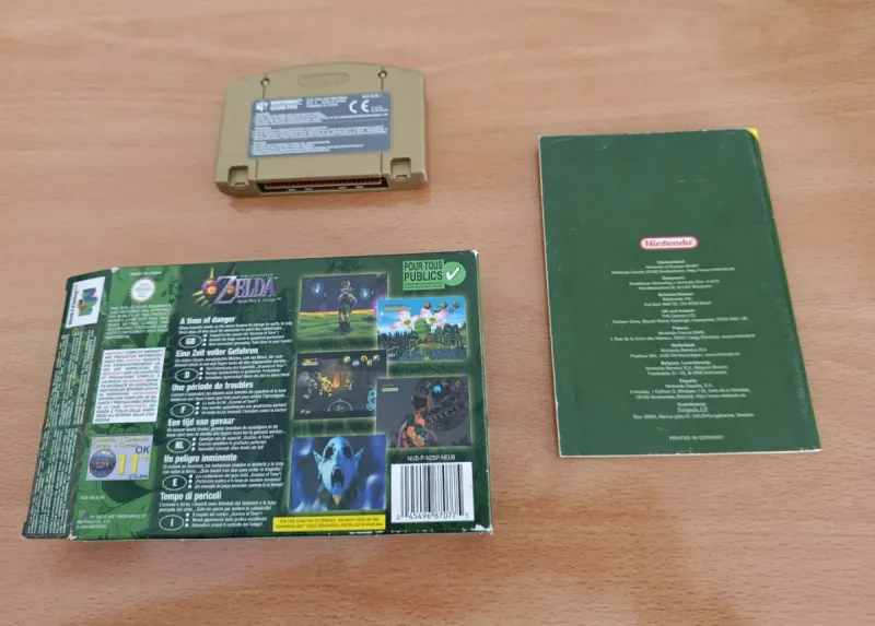 Zelda Majora's Mask - Nintendo 64 - PAL España afbeelding 2