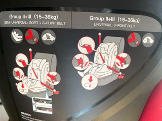 Silla coche Be Cool Grupo 0-III Roja