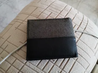 Cartera INSIDE Bicolor Gris y Negro