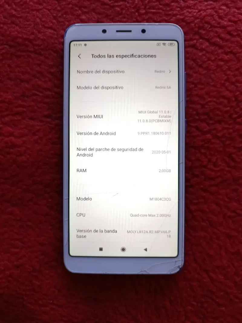 Redmi 6A Móvil