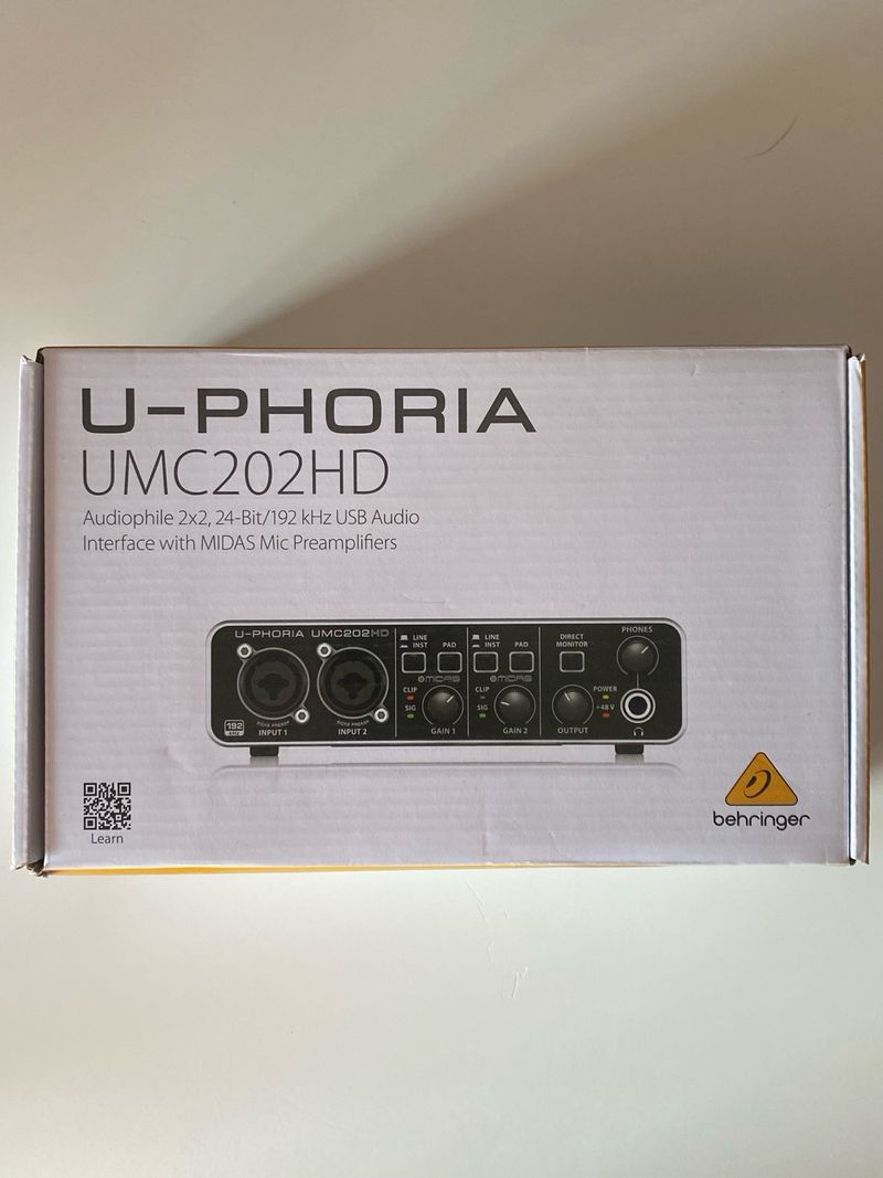 Behringer U-PHORIA UMC202HD Interfaz de Audio afbeelding 3