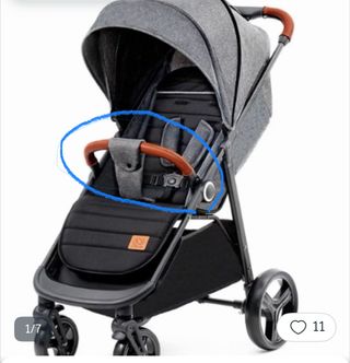 Silla de Paseo Kinderkraft Grande Plus Gris