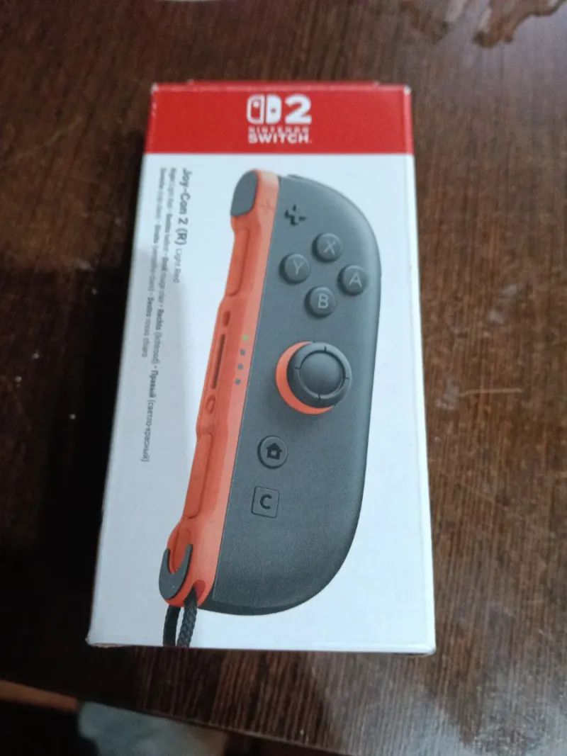 Joy-Con (R) Nintendo Switch Rojo Claro