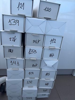 Cajas de cartón para clasificación (pack de 100)