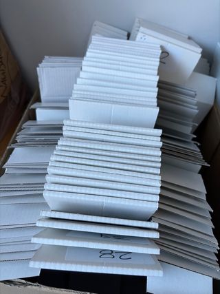 Cajas de cartón para clasificación (pack de 100)