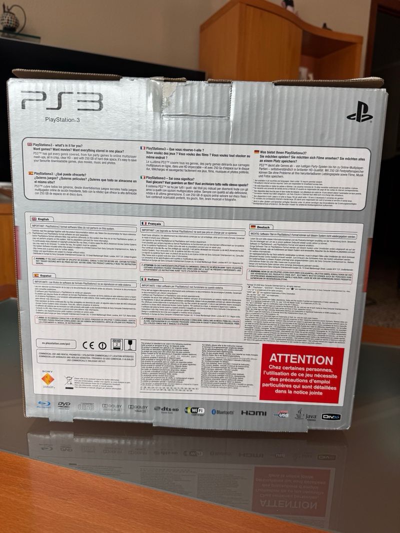 Consola Sony PlayStation 3 250GB afbeelding 6