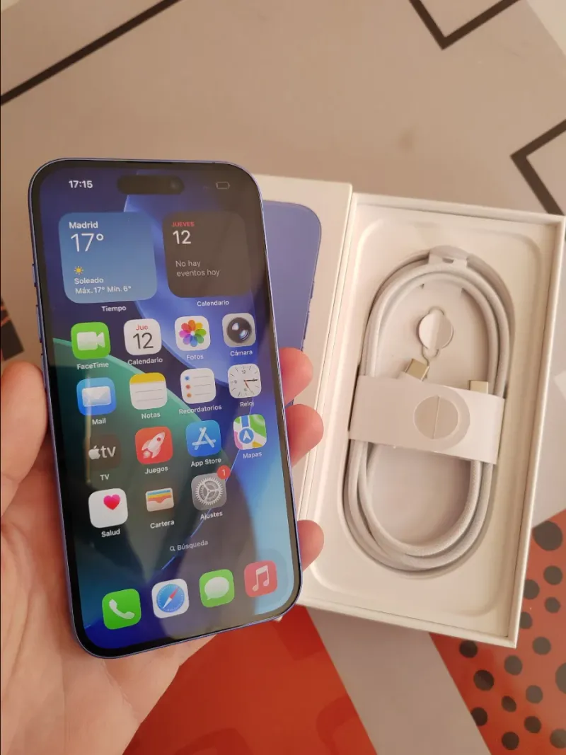 iPhone 16 Azul afbeelding 2