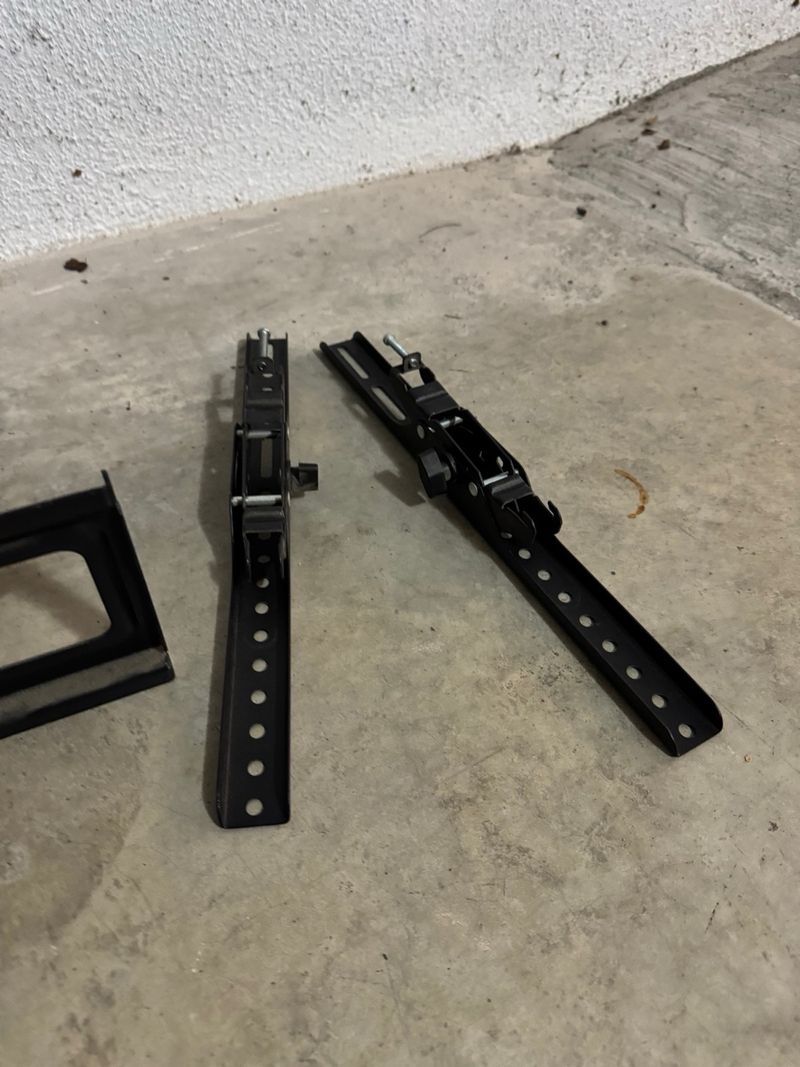 Soporte TV Pared Negro afbeelding 3