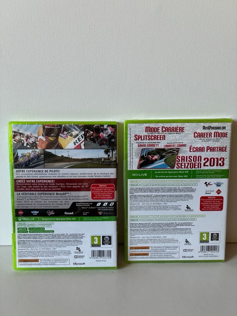 Pack 2 Juegos MotoGP Xbox 360 afbeelding 3