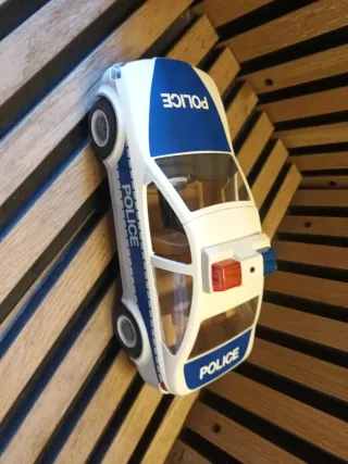 Lote Playmobil Coche Rojo y Blanco