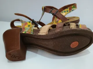 Sandalias Art Talla 38 Multicolor