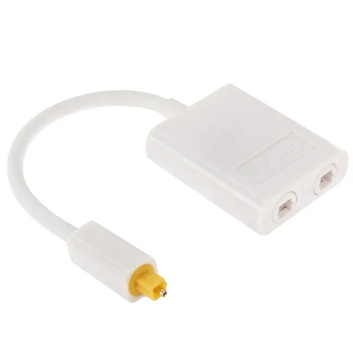 Divisor Toslink SPDIF 1 a 2 Óptico Audio