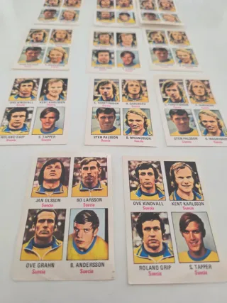 Cromos Mundial 1974 Suecia Fher Lote