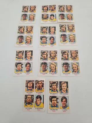 Cromos Mundial 1974 Suecia Fher Lote