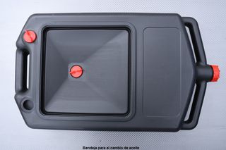Bandeja para el cambio de aceite