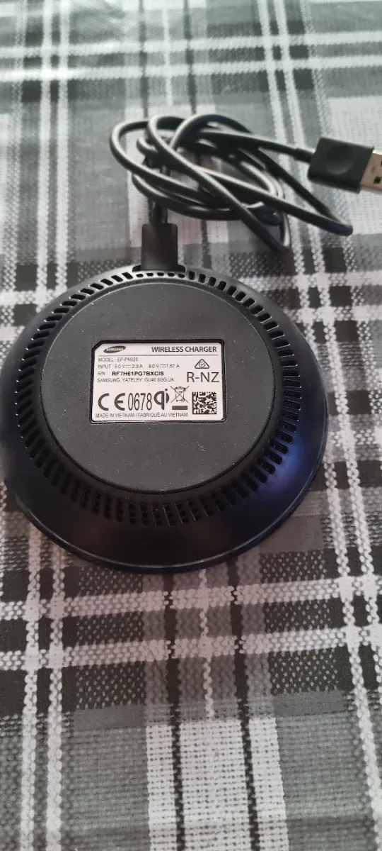 Cargador inalámbrico Samsung Fast Charge afbeelding 2