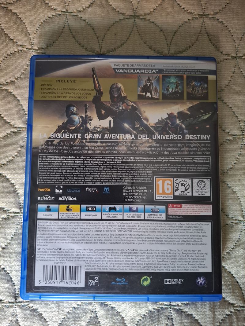 Juego PS4 Destiny: El Rey de los Poseídos afbeelding 3
