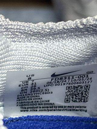 Nike Alphafly 3 Talla 41 Gris Naranja