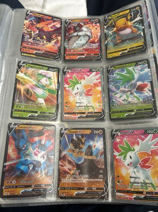 Lote de cartas Pokémon V