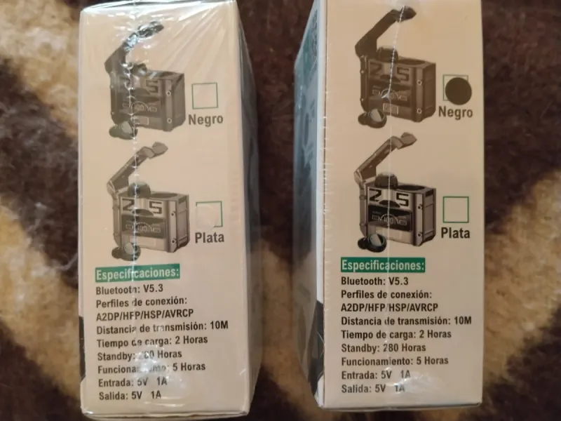 Auriculares Inalámbricos Stock Líder Negros afbeelding 2