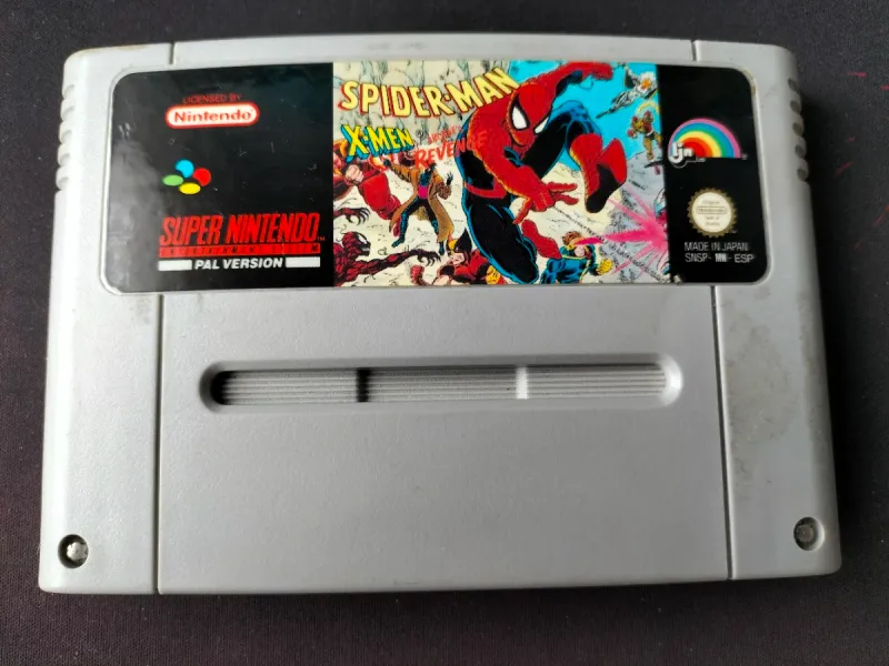 Spider-Man X-Men Revenge Super Nintendo PAL