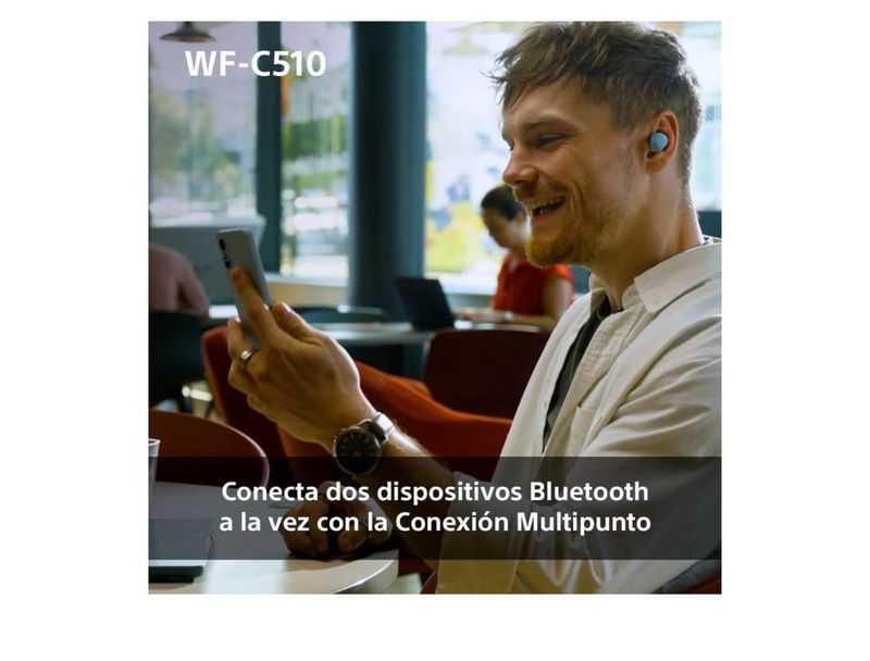 Auriculares Inalámbricos Sony WF-C510 Azul afbeelding 7