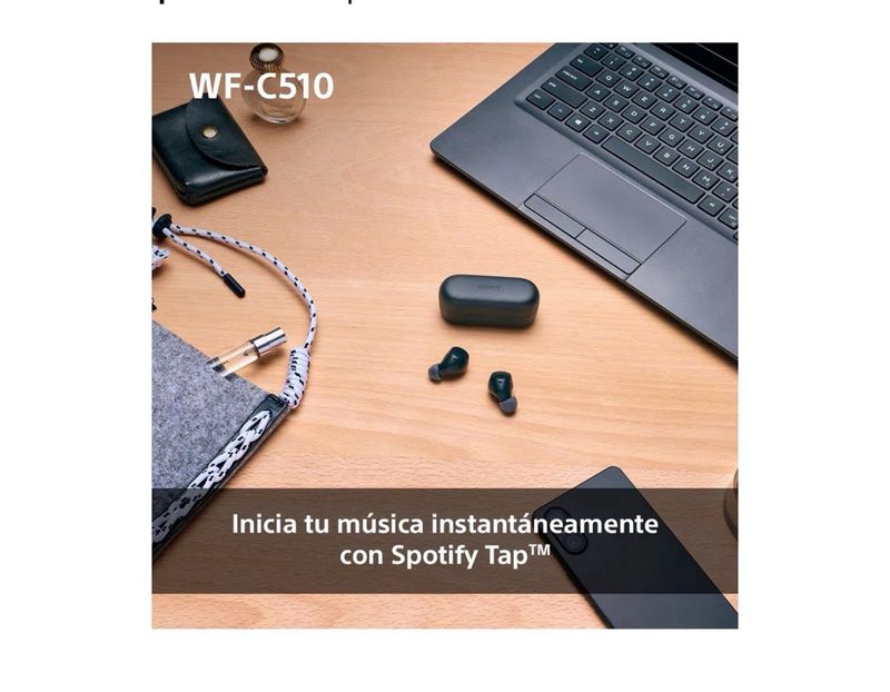 Auriculares Inalámbricos Sony WF-C510 Azul afbeelding 9