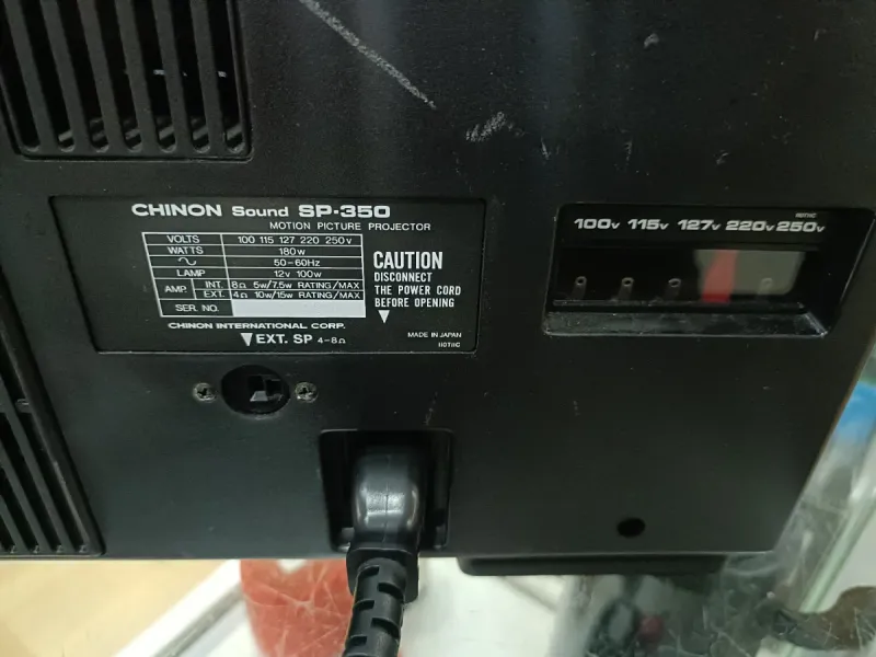 Proyector Chinon SP-350 Twin Track Magnetic afbeelding 4