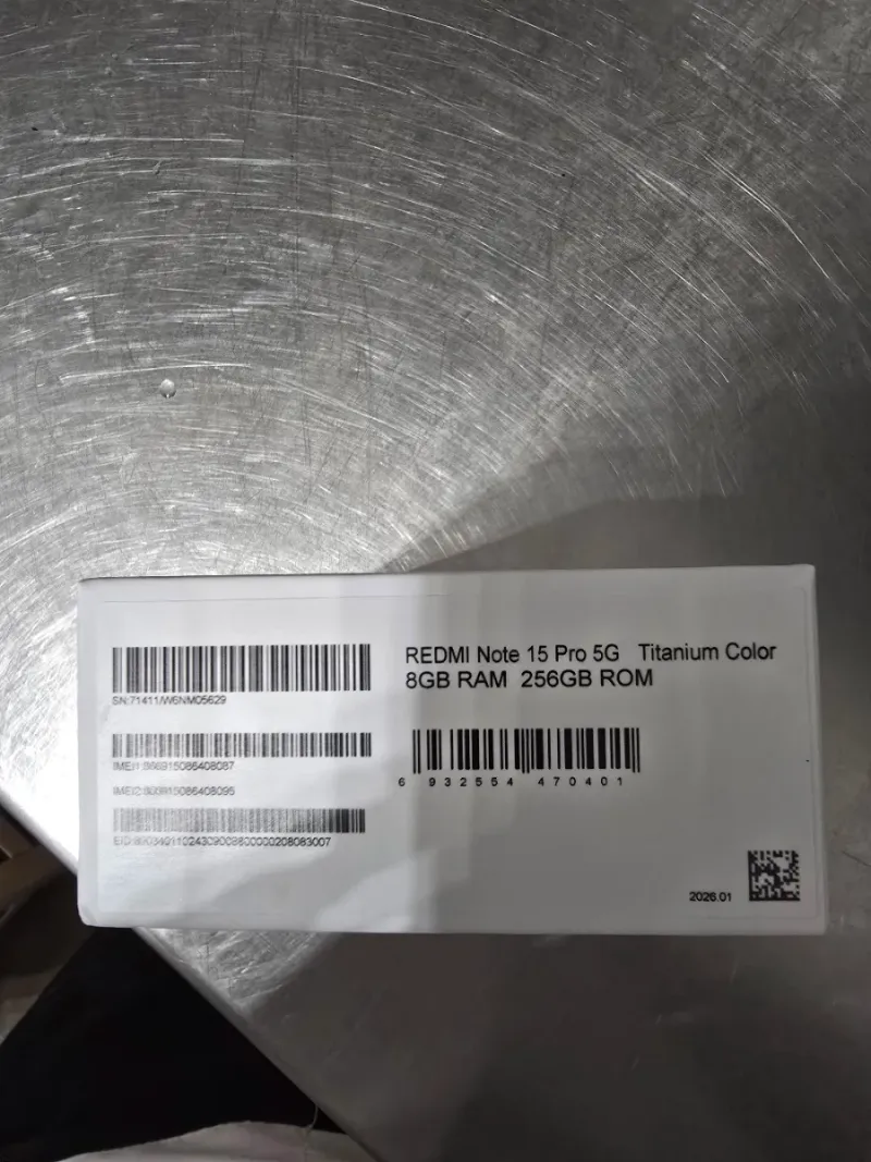 Xiaomi  Note 15 Pro 5G 8 RAM Y 256 ROM Precintado afbeelding 5