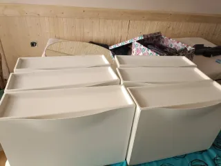 Zapatero IKEA TRONES blanco 52x18x39 cm