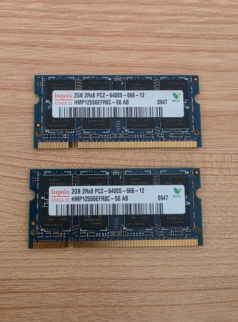 Memoria RAM Hynix HMP125S6EFR8C-S6 4GB (2 x 2GB)