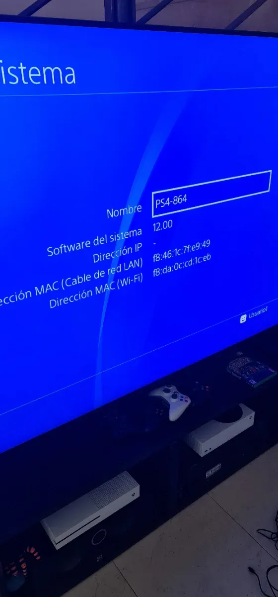 PS4 Slim 1TB - Software 12.00 - Solo consola