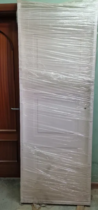Puerta lacada blanca