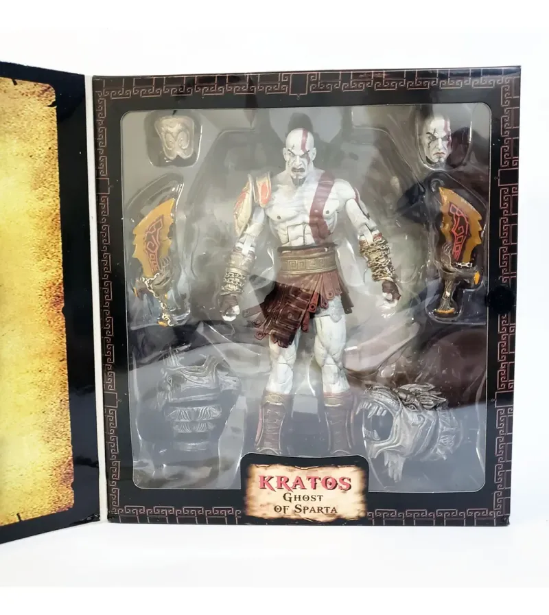 Figura Acción God Of War Kratos Ghost Sparta NECA afbeelding 7