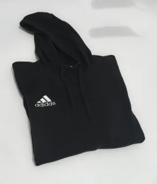 Sudadera Adidas Negra con Logo