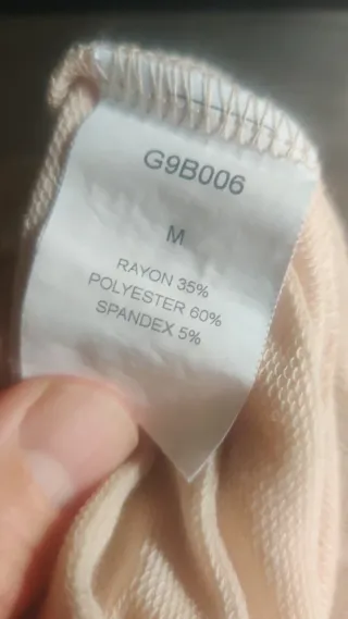 Pantalón de yoga beige para mujer