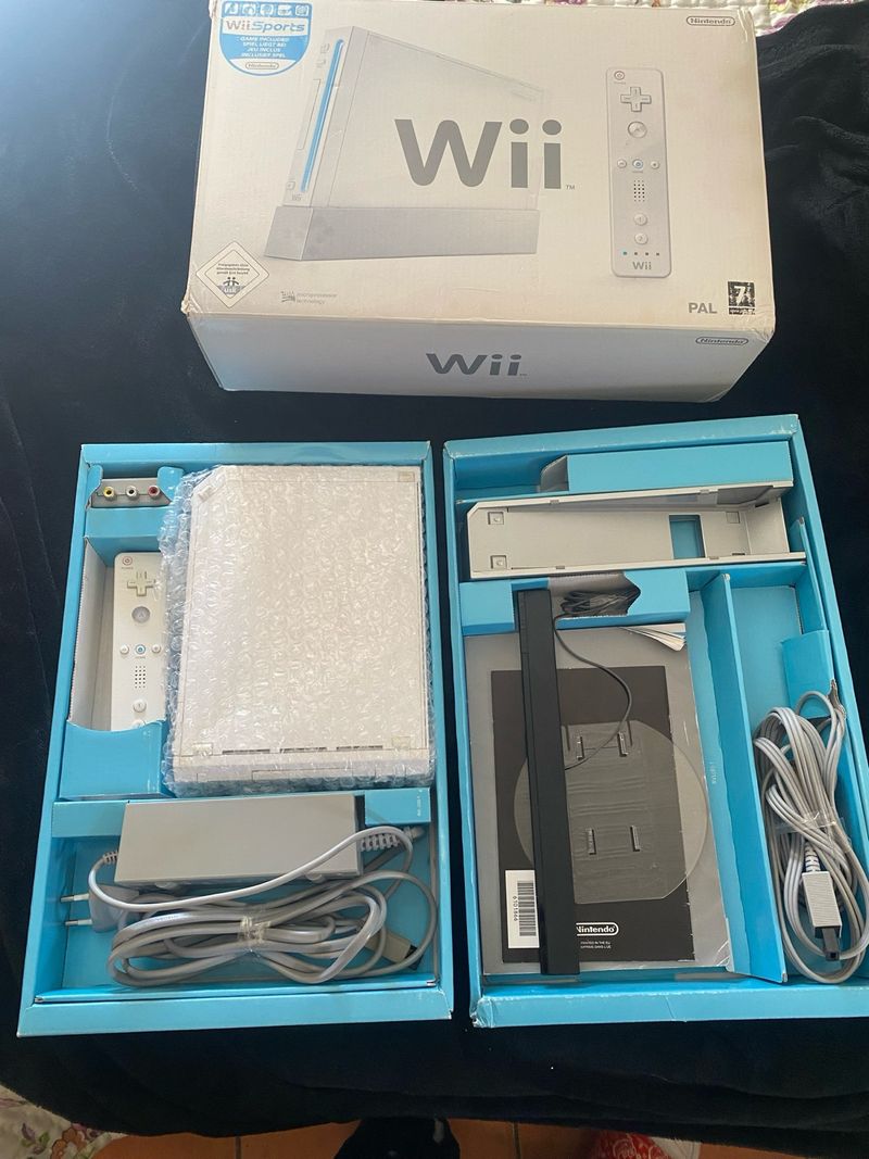 Nintendo Wii Blanca Completa Caja Original