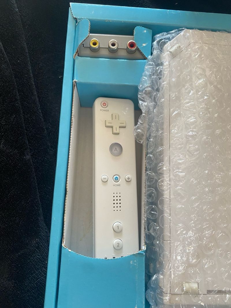 Nintendo Wii Blanca Completa Caja Original afbeelding 4