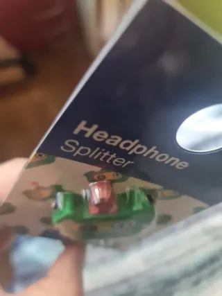 Divisor de Auriculares Verde