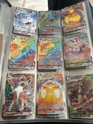 Colección Cartas Pokémon Vmax y GX