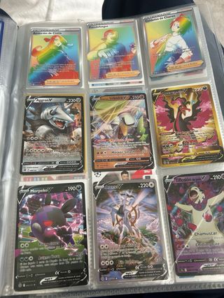 Colección Cartas Pokémon Vmax y GX