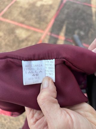 Chaleco Saragüell Fallero