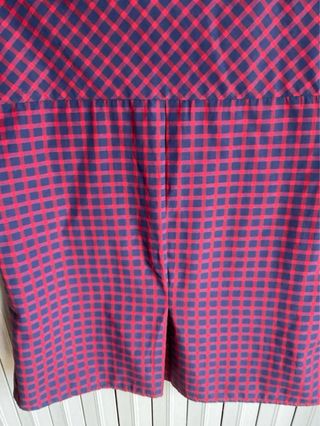 Camicia fantasia quadretti blu-rosso MOTIVI