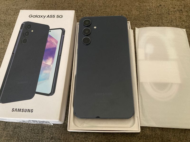 Samsung Galaxy A55 5G 128GB Azul Marino nuevo afbeelding 5