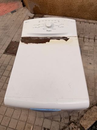 Lavadora blanca
