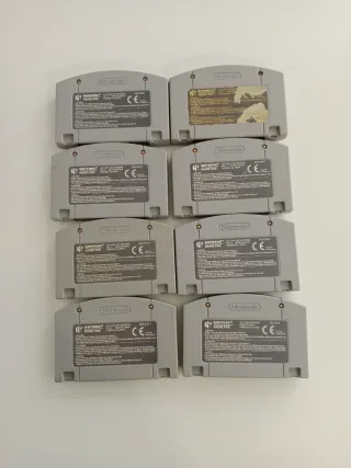 Lote 8 Videojuegos Nintendo N64